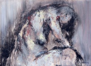 peinture tableau femme