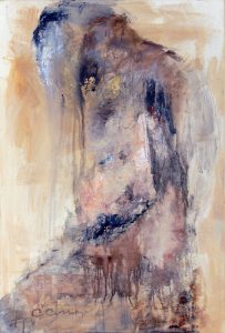 tableau peinture silhouette