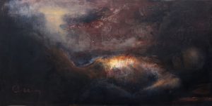 tableau peinture gisant