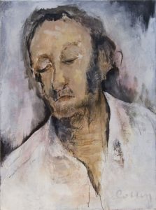 tableau peinture portrait homme