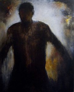 tableau peinture silhouette