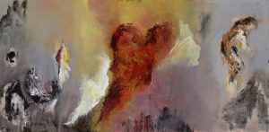 tableau peinture chemin de vie