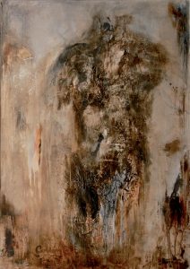 tableau peinture silhouette