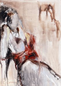 tableau peinture femme