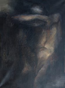 tableau peinture silhouette