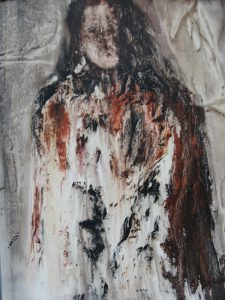 tableau peinture silhouette